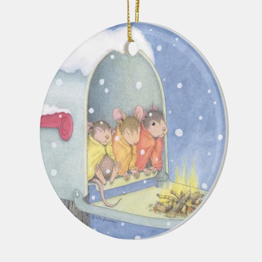 House-Mouse Design® - siervoorwerpen Keramisch Ornament (Links)