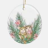 House-Mouse Design® - siervoorwerpen Keramisch Ornament (Links)