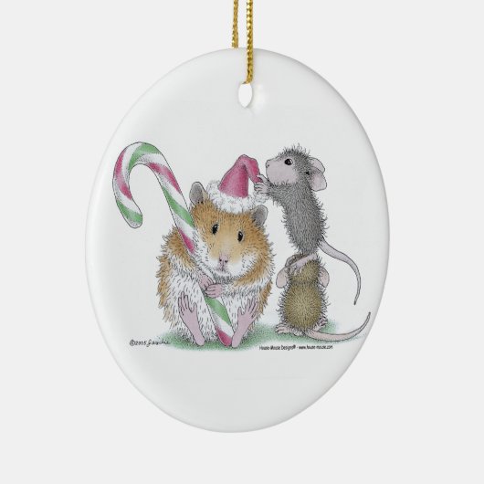 House-Mouse Design® - siervoorwerpen Keramisch Ornament (Rechts)