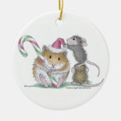 House-Mouse Design® - siervoorwerpen Keramisch Ornament (Voorkant)