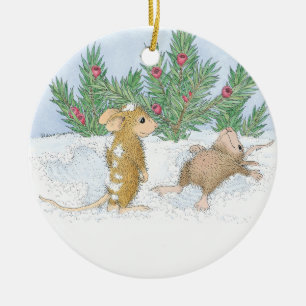 House-Mouse Design® - siervoorwerpen Keramisch Ornament