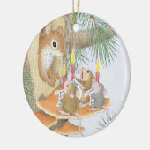 House-Mouse Design® - siervoorwerpen Keramisch Ornament (Links)