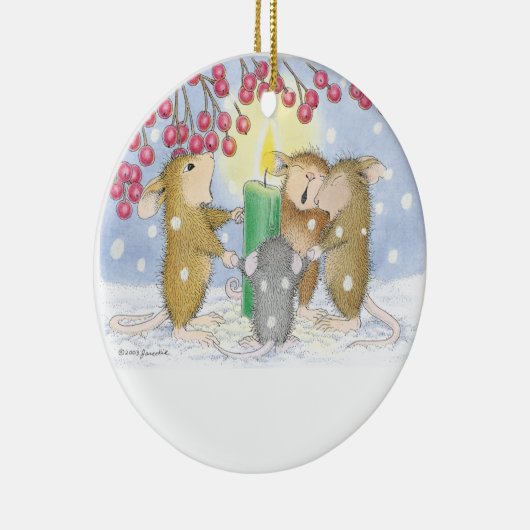 House-Mouse Design® - siervoorwerpen Keramisch Ornament (Rechts)