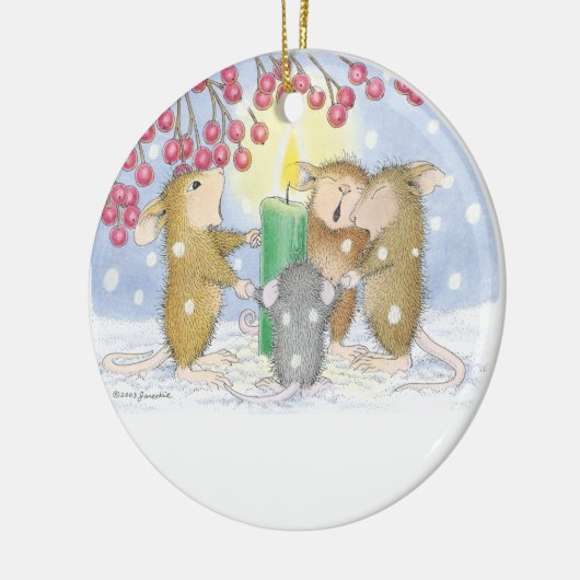 House-Mouse Design® - siervoorwerpen Keramisch Ornament (Links)