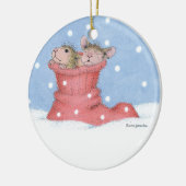 House-Mouse Design® - siervoorwerpen Keramisch Ornament (Links)