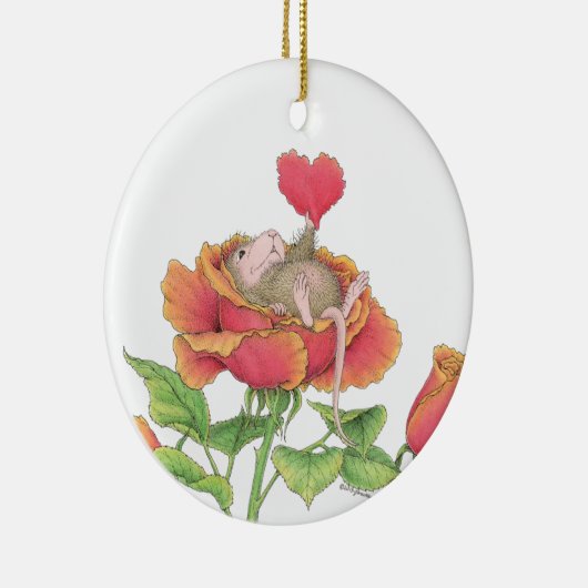 House-Mouse Design® - Valentijnsdag Ornament (Rechts)