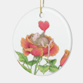 House-Mouse Design® - Valentijnsdag Ornament (Links)