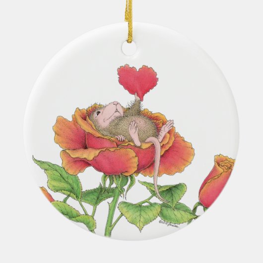 House-Mouse Design® - Valentijnsdag Ornament (Achterkant)