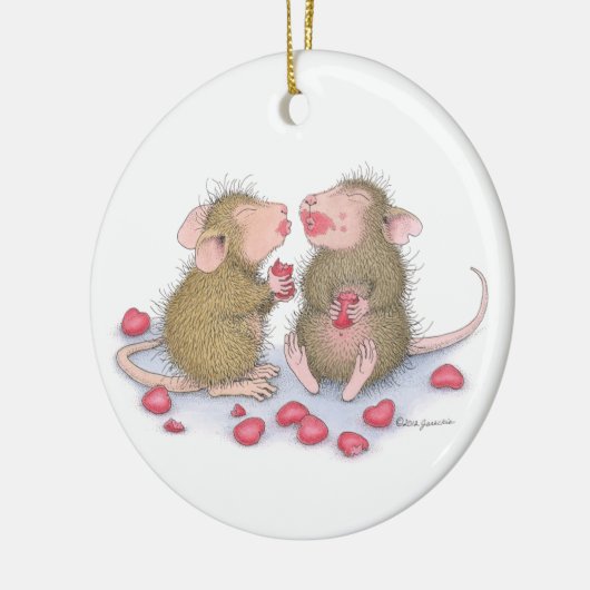 House-Mouse Design® - Valentijnsdag Ornament (Links)