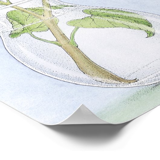 House-Mouse Design® - Wall Art Poster (Hoek)