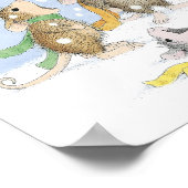 House-Mouse Design® - Wall Art Poster (Hoek)