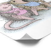 House-Mouse Design® - Wall Art Poster (Hoek)