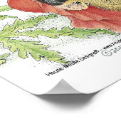 House-Mouse Design® - Wall Art Poster (Hoek)