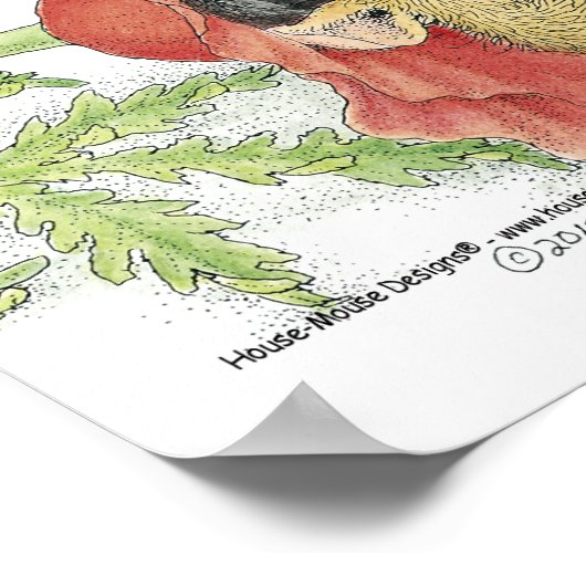 House-Mouse Design® - Wall Art Poster (Hoek)