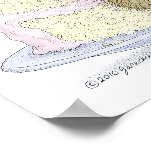 House-Mouse Design® - Wall Art Poster (Hoek)