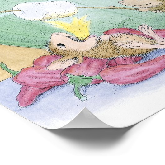 House-Mouse Design® - Wall Art Poster (Hoek)