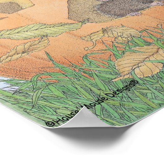 House-Mouse Design® - Wall Art Poster (Hoek)