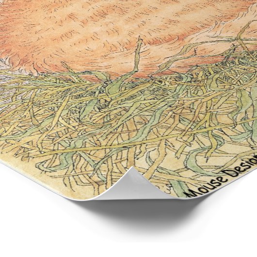 House-Mouse Design® - Wall Art Poster (Hoek)