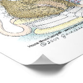 House-Mouse Design® - Wall Art Poster (Hoek)