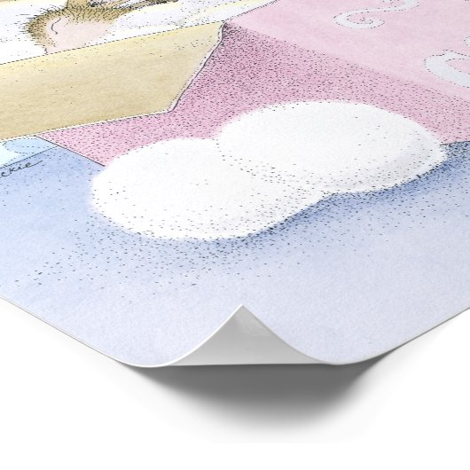 House-Mouse Design® - Wall Art Poster (Hoek)