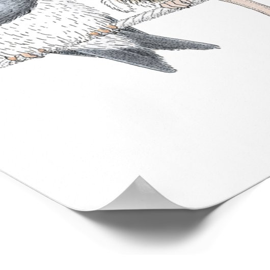 House-Mouse Design® - Wall Art Poster (Hoek)