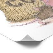 House-Mouse Design® - Wall Art Poster (Hoek)