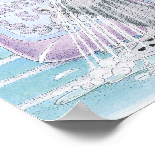 House-Mouse Design® - Wall Art Poster (Hoek)