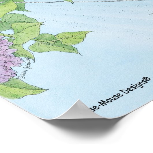 House-Mouse Design® - Wall Art Poster (Hoek)