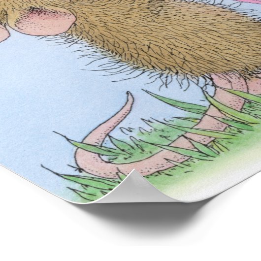 House-Mouse Design® - Wall Art Poster (Hoek)