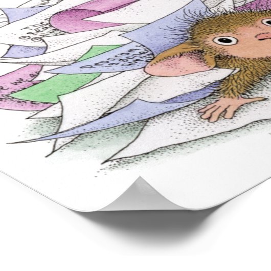 House-Mouse Design® - Wall Art Poster (Hoek)