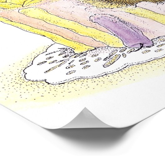 House-Mouse Design® - Wall Art Poster (Hoek)