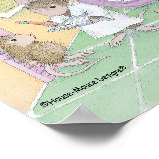 House-Mouse Design® - Wall Art Poster (Hoek)