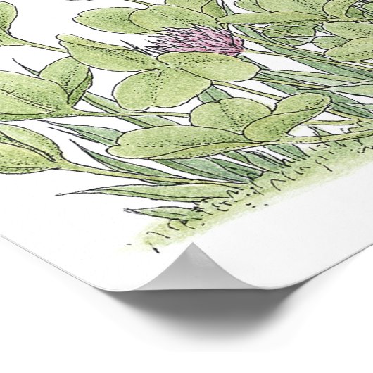 House-Mouse Design® - Wall Art Poster (Hoek)