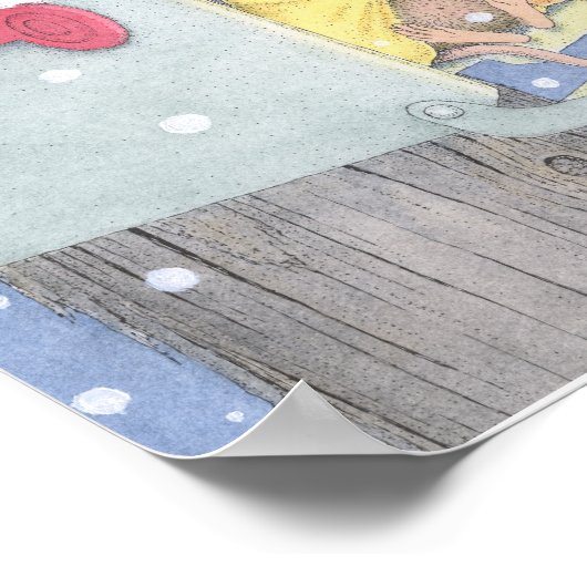 House-Mouse Design® - Wall Art Poster (Hoek)