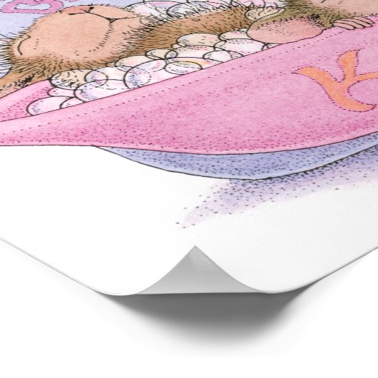 House-Mouse Design® - Wall Art Poster (Hoek)