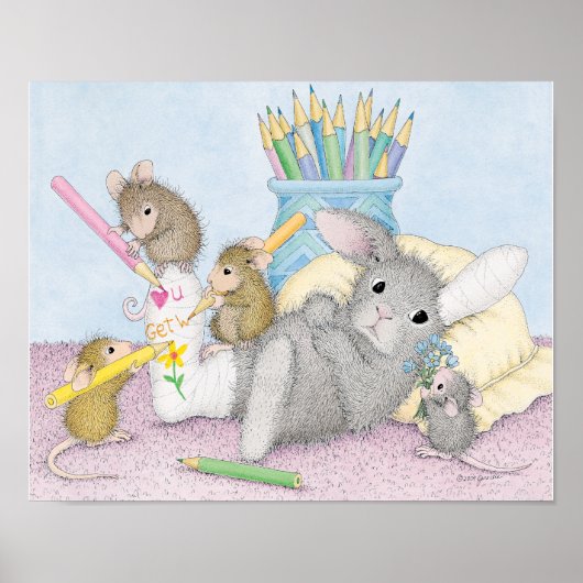 House-Mouse Design® - Wall Art Poster (Voorkant)