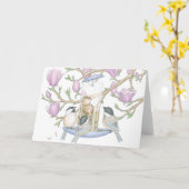 House-Mouse Designs® Card Kaart (Gele Bloem)
