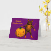 House Mouse Kaart (Gele Bloem)