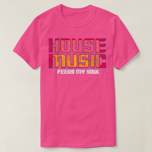 House Music4 T-shirt (Design voorkant)