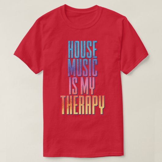 House Music 2 T-shirt (Design voorkant)