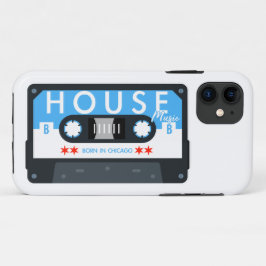 House Music Cassette Design Geboren in Chicago Case-Mate iPhone Case