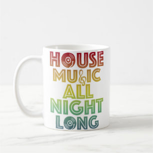 House Music de hele nacht door Trippy Techno Edm R Koffiemok