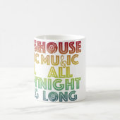 House Music de hele nacht door Trippy Techno Edm R Koffiemok (Center)