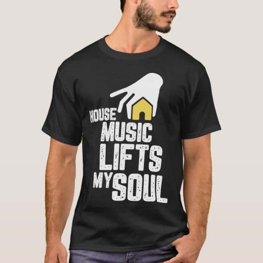 House Music Deep House Soulful House T-shirt (Voorkant)