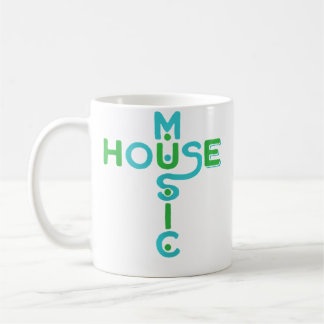 House Music Edm Rave Dj House Koffiemok