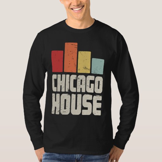 House Music French House & Chicago House T-shirt (Voorkant)