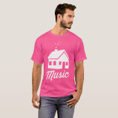 House Music Funny Edm Rave Design T-shirt (Voorkant volledig)
