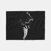 House Music Ghost DJ Optical Illusion Edm Hallowee Fleece Deken (Voorkant (Horizontaal))