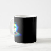 House Music Ghost DJ Optical Illusion Edm Hallowee Koffiemok (Voorkant links)