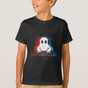 House Music Ghost Optische Illusie Boek Edm Hallow T-shirt